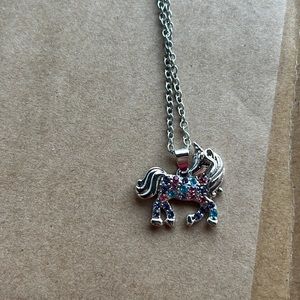 Unicorn necklace and pendant.   0184